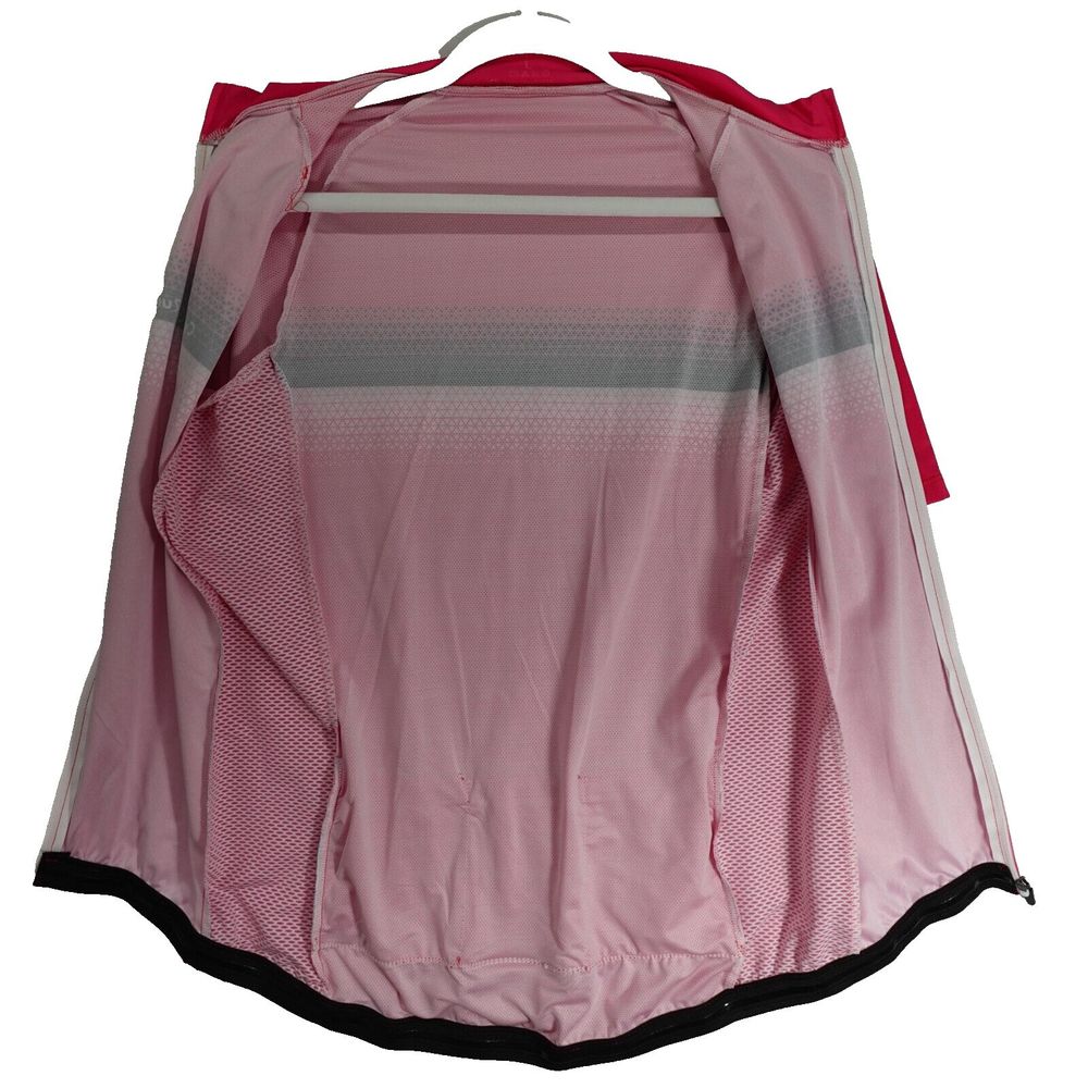 Cycle-Run Jersey Shirt Women Large Neon Pink Cycling Biking Bicycle Reflective - Picture 7 of 16
